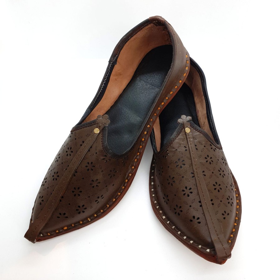 Men IndiFeels | Casual Leather Mojari / Jutti