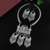 Women IndiFeels Necklace | Ethnic Oxidised Silver Jewelry Set