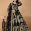 Women IndiFeels Anarkali | Black Anarkali Gown For Woman