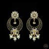 Women IndiFeels Earrings | Meenakari Single Layered Earrings