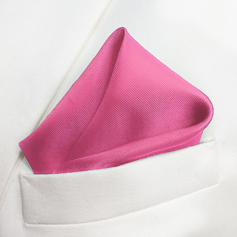 Men IndiFeels | Pocket Square - Dark Pink