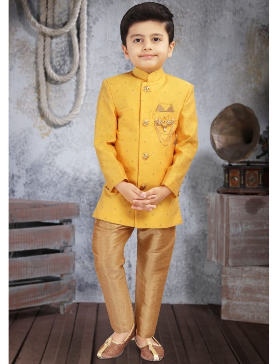 Kids IndiFeels | Festive & Party Kurta And Pyjama Set