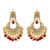 Women IndiFeels Earrings | Imitation And Kundan Earrings