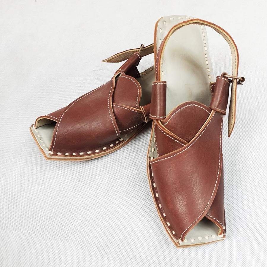 Men IndiFeels | Men'S Peshawari Balochi Chappal