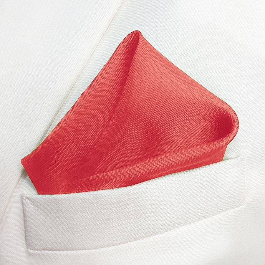 Men IndiFeels | Pocket Square - Red