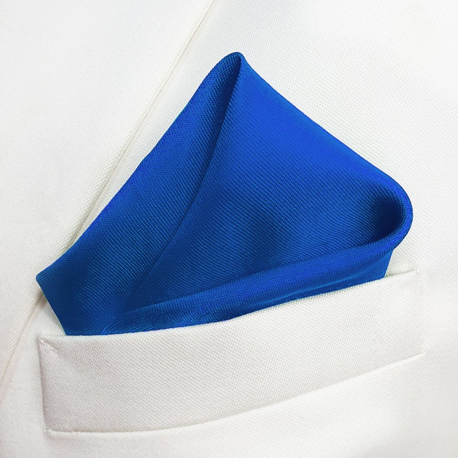 Men IndiFeels | Pocket Square - Royal Blue