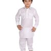 Kids IndiFeels | Boys Pathani - White