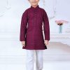 Kids IndiFeels | Embroidered Kurta Pajama