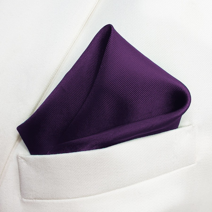 Men IndiFeels | Pocket Square - Purple