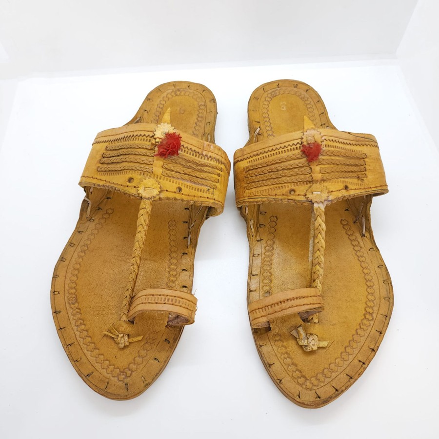 Men IndiFeels | Men Traditional Kolhapuri Chappal