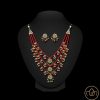 Women IndiFeels Long Necklace Mala | V Shapedlong Mala - Beads