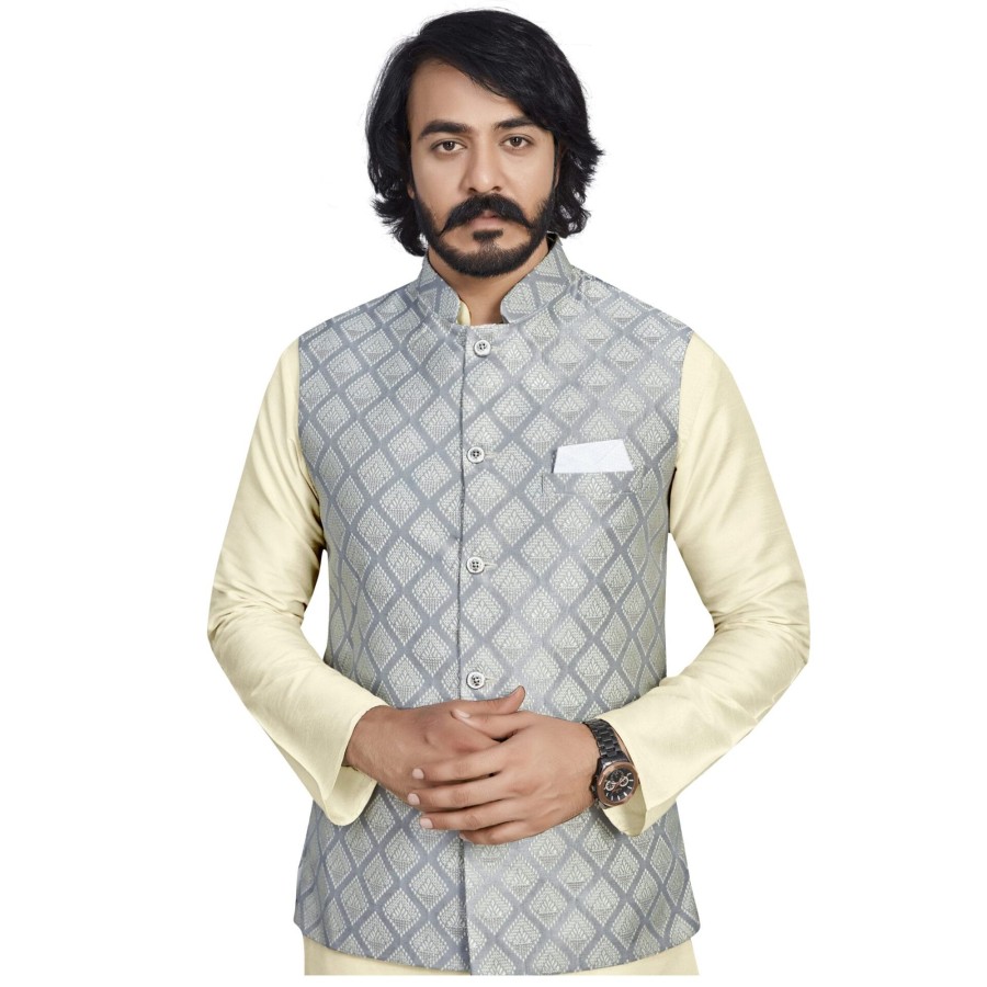 Men IndiFeels | Mens Nehru Jacket