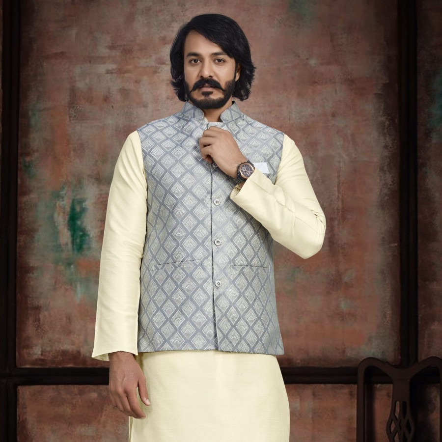 Men IndiFeels | Mens Nehru Jacket