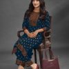 Women IndiFeels Kurti & Pants | Women Kurta And Pant Set Viscose Rayon