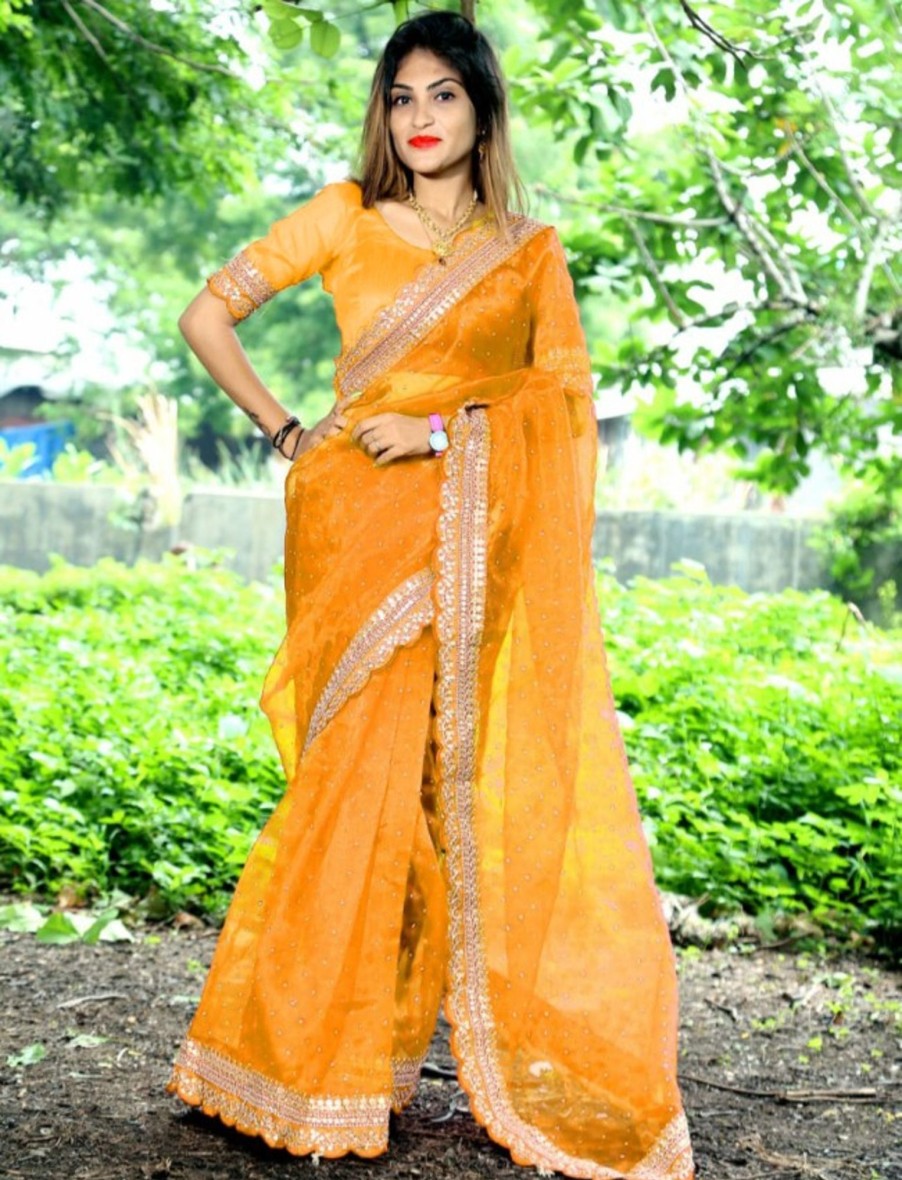 Women IndiFeels Sarees | Banglori Silk With Embroidery Work