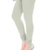 Women IndiFeels Bridal | Free Size Stretchable Chudidar Leggings - Mint