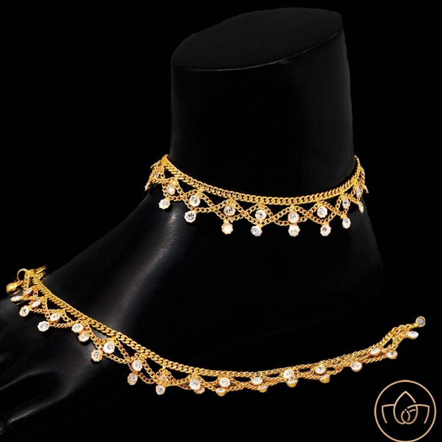 Women IndiFeels Anklets | Golden Anklet